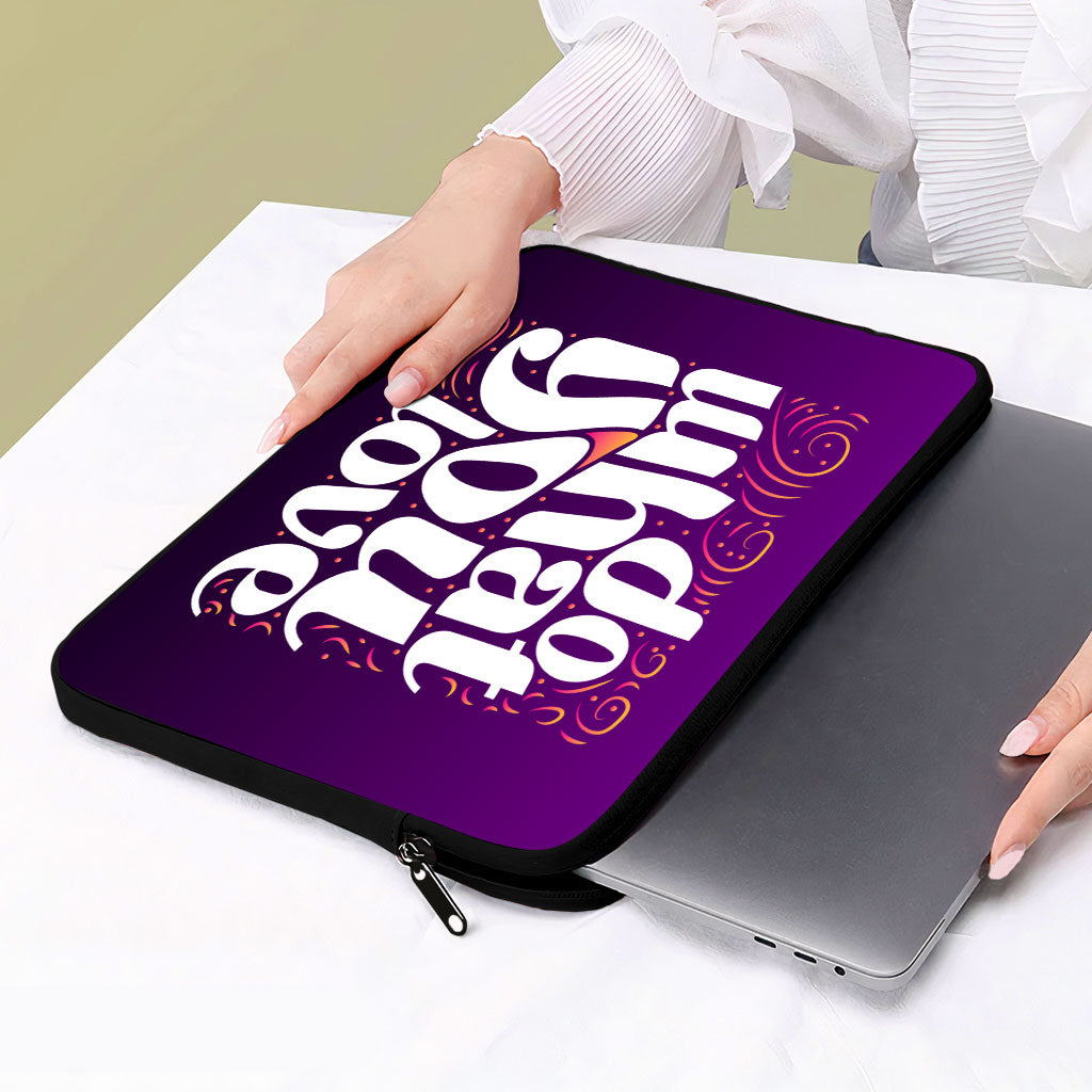 Do What You Love MacBook Pro 14" Sleeve - Cute Design Laptop Sleeve - Graphic MacBook Sleeve