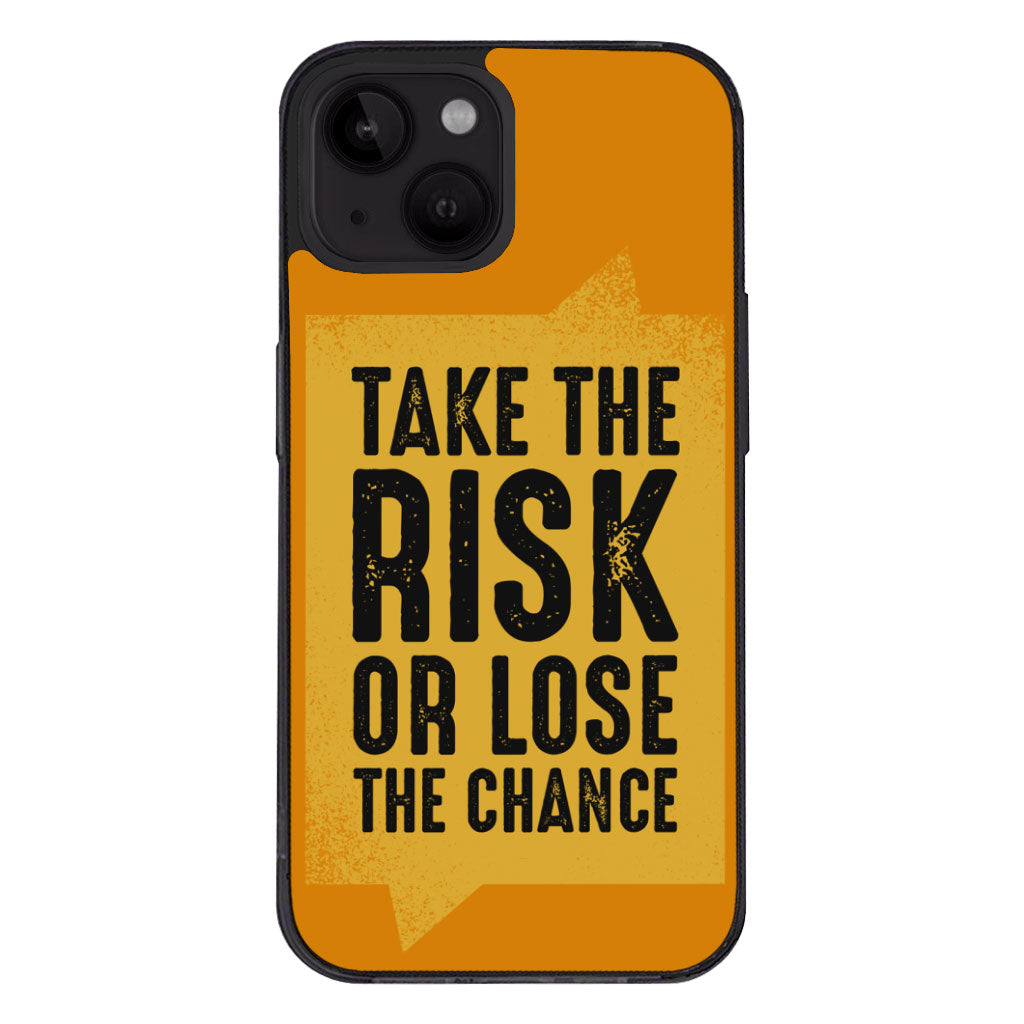 Take the Risk iPhone 14 Plus Case - Cool Phone Case for iPhone 14 Plus - Trendy iPhone 14 Plus Case