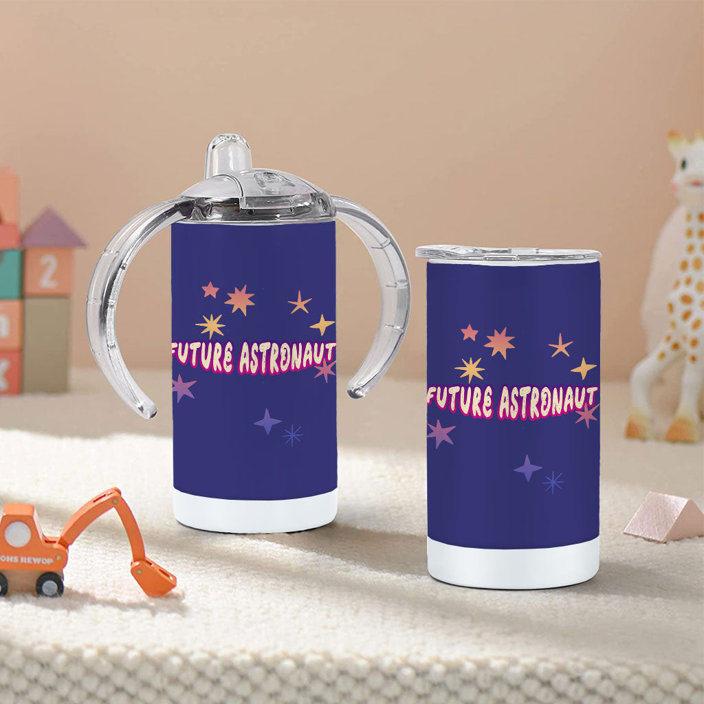 Future Astronaut Sippy Cup - Illustration Baby Sippy Cup - Themed Sippy Cup