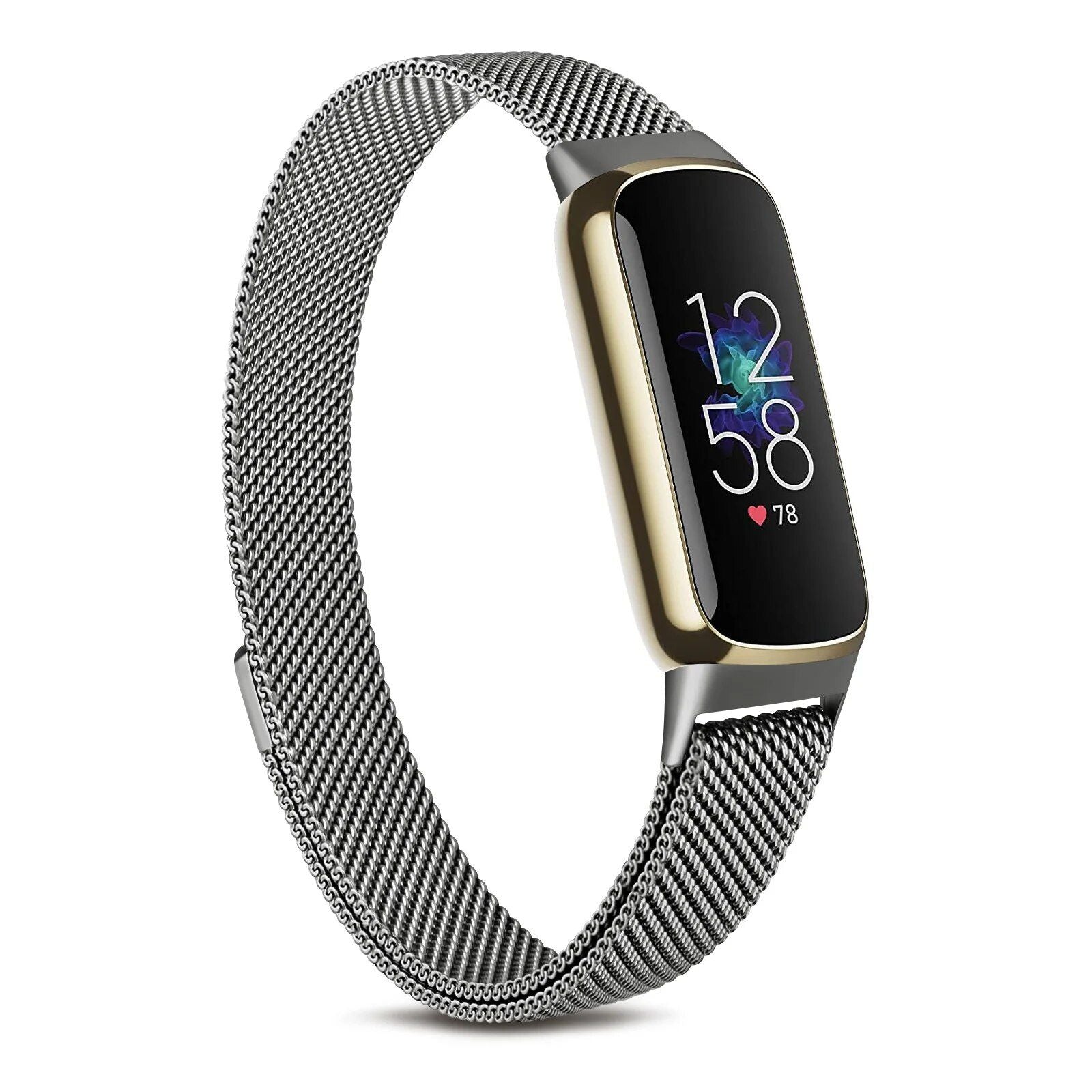 Fitness Enthusiasts' Choice: Magnetic Milanese Sport Strap for Fitbit Luxe