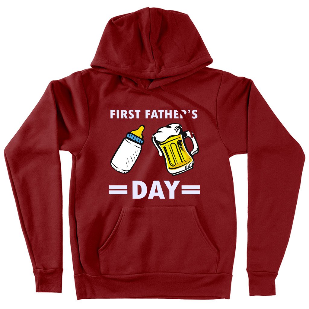 First Father's Day Hoodie - Funny Father's Day Hoodies