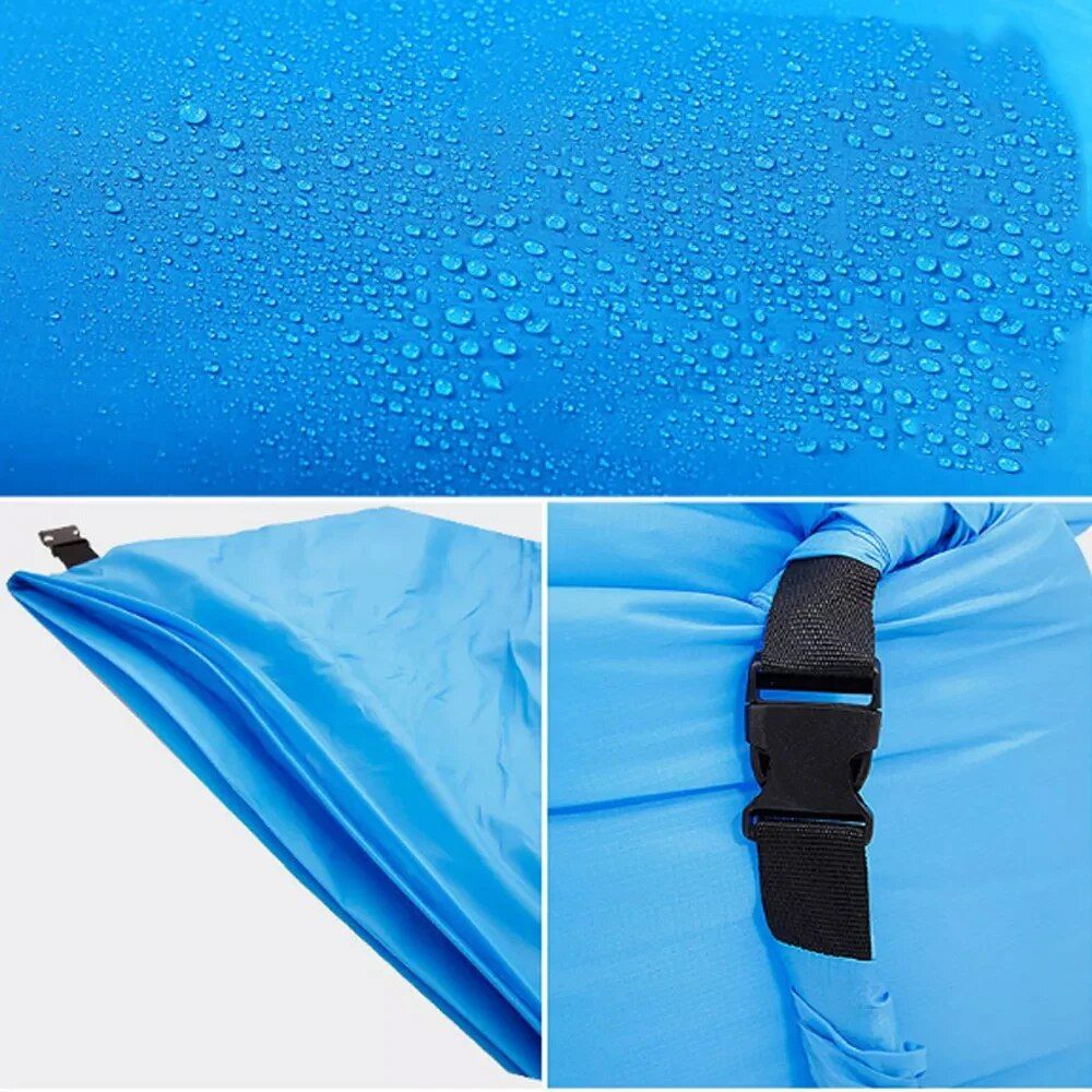 Portable Inflatable Air Lounger for Beach, Camping & Indoors