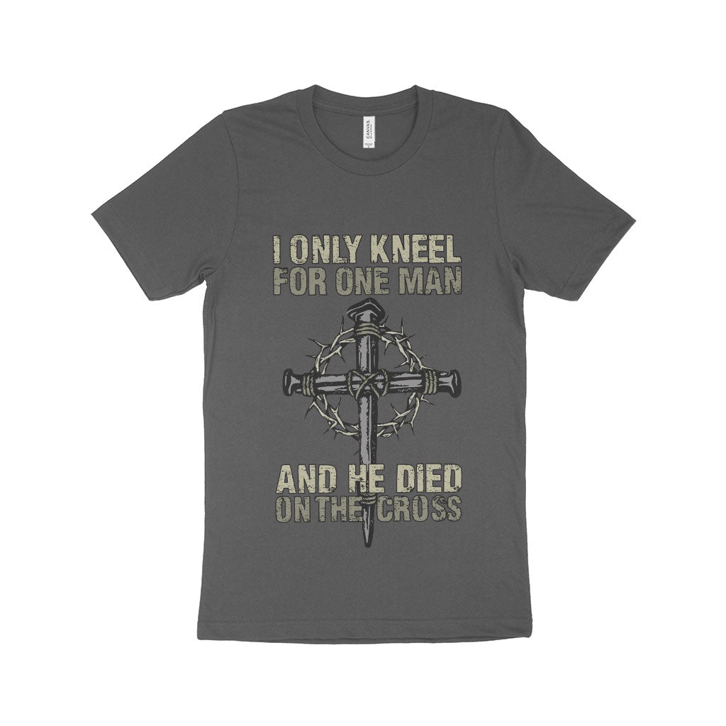 Only Kneel For One Unisex Jersey T-Shirt Made in USA