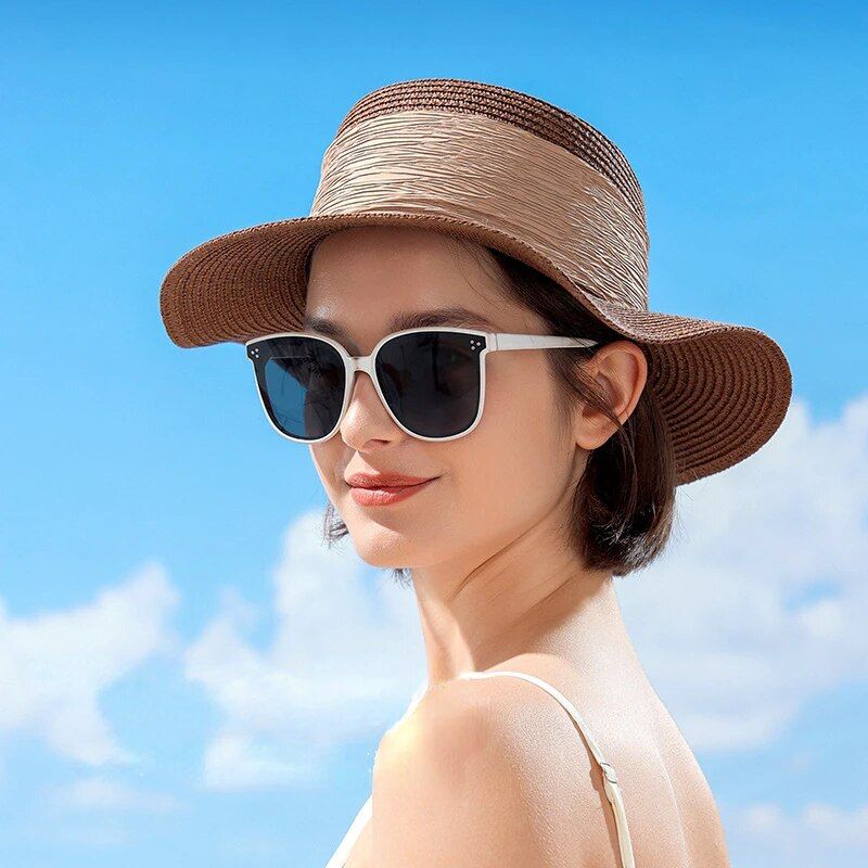 Elegant Raffia Sun Hat for Women