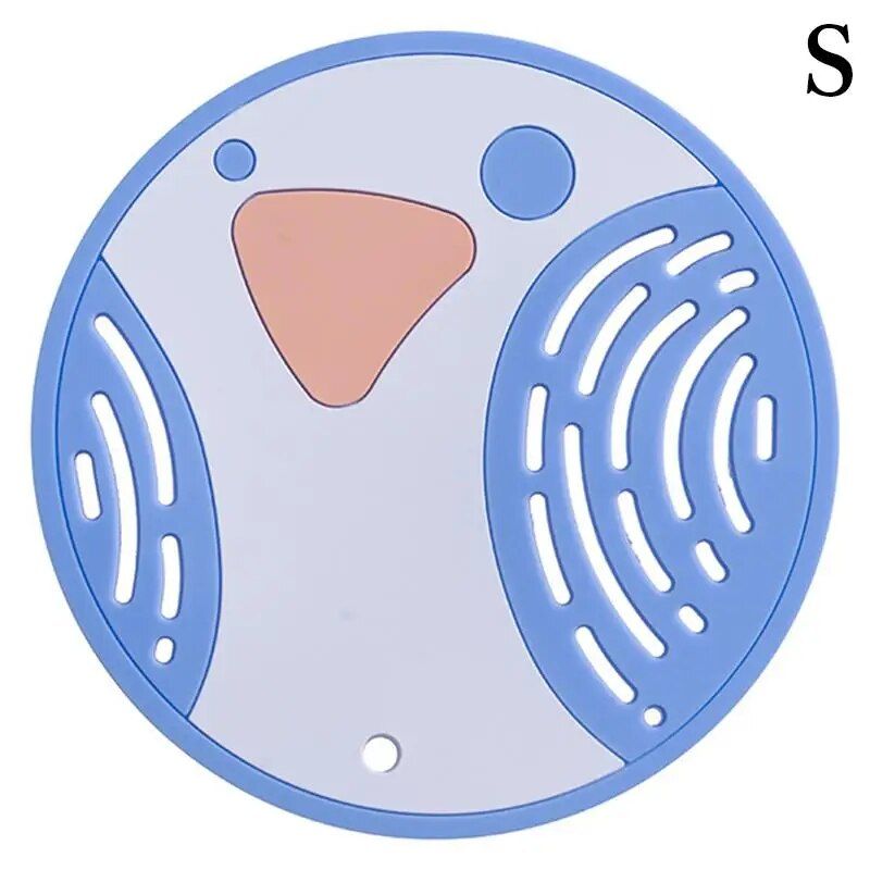 Cute Cartoon Silicone Trivet Mat - Colorful Heat Resistant Coasters