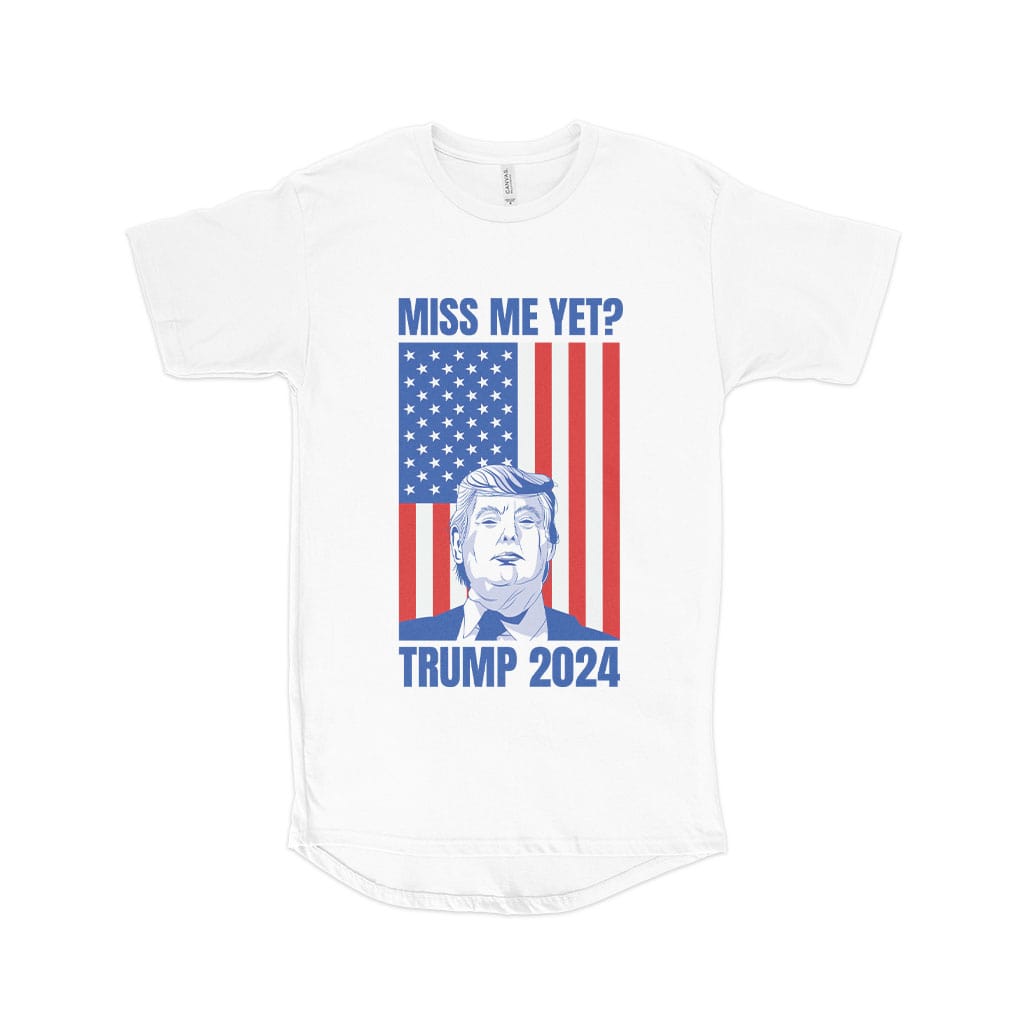 Men's Long Body Donald J Trump T-Shirt - Trump T-Shirts for Sale