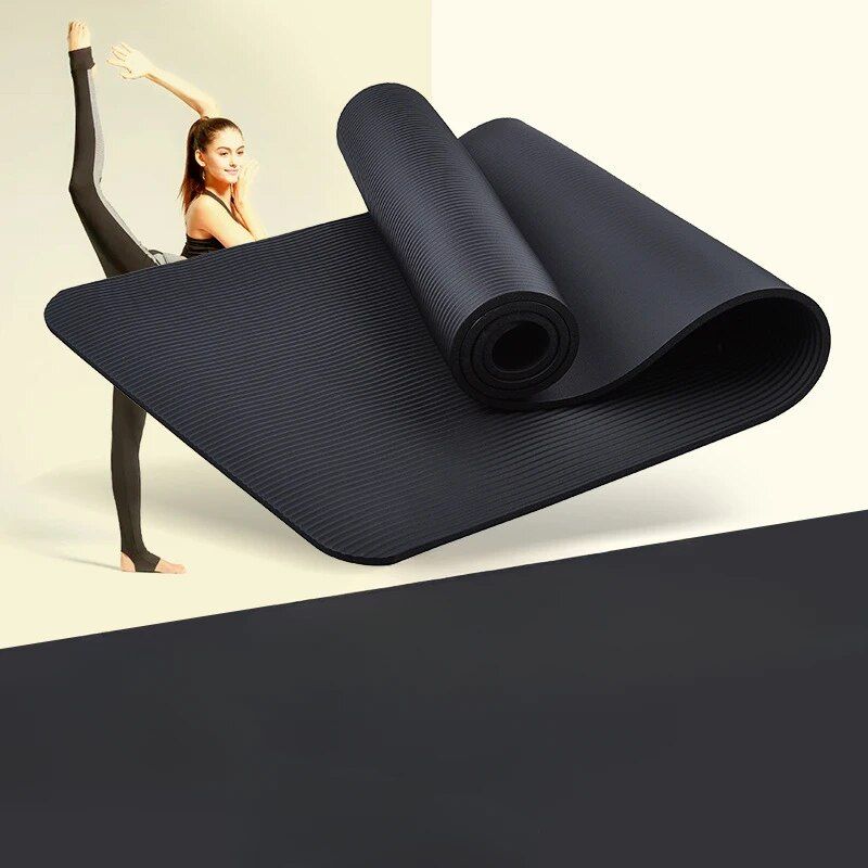 Nordic-Style Thickened Anti-Slip Yoga Mat for Beginners