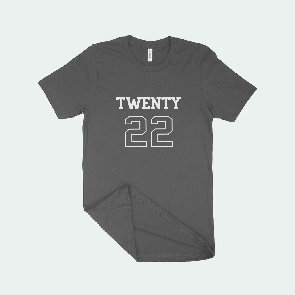 Twenty 22 Unisex Jersey T-Shirt Made in USA