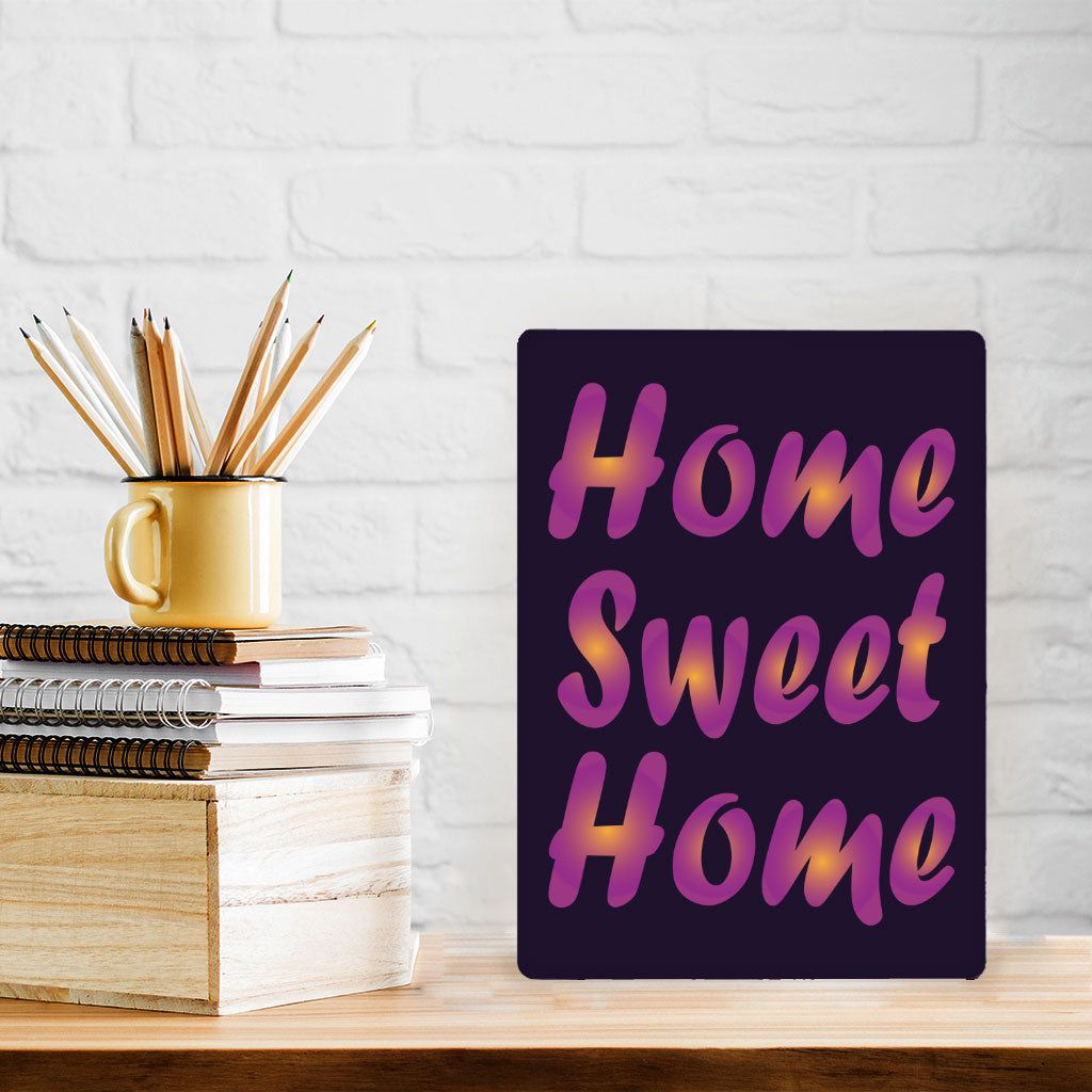 Home Sweet Home Metal Photo Prints - Best Design Decor Pictures - Printed Decor Pictures