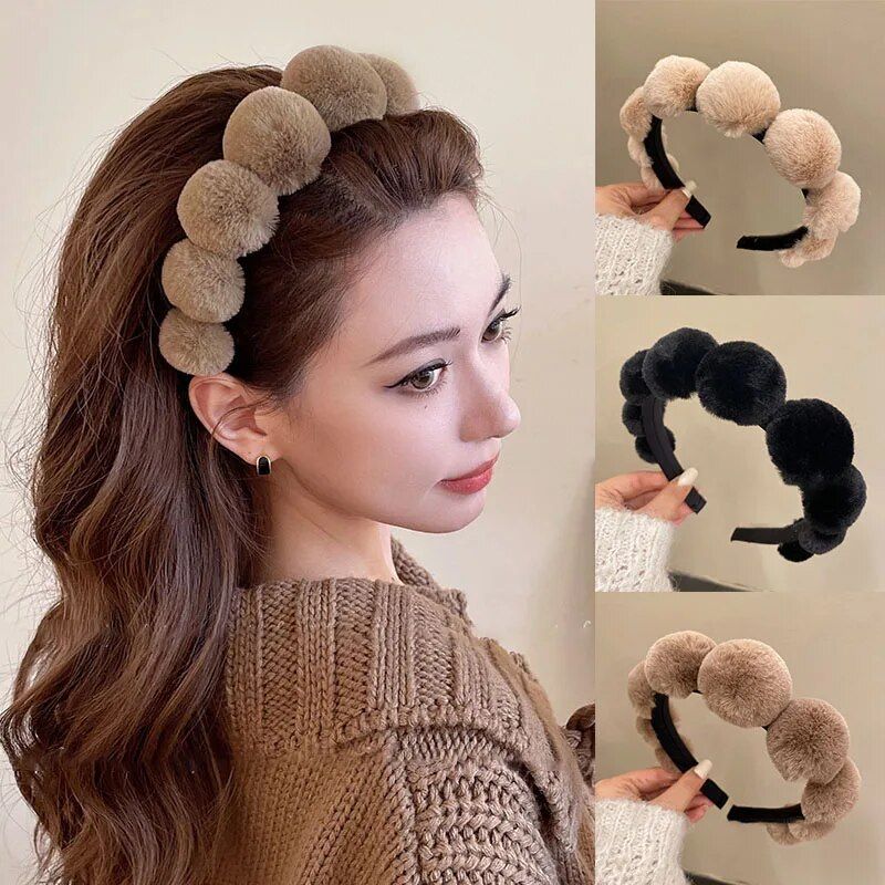 Plush Retro Hairband