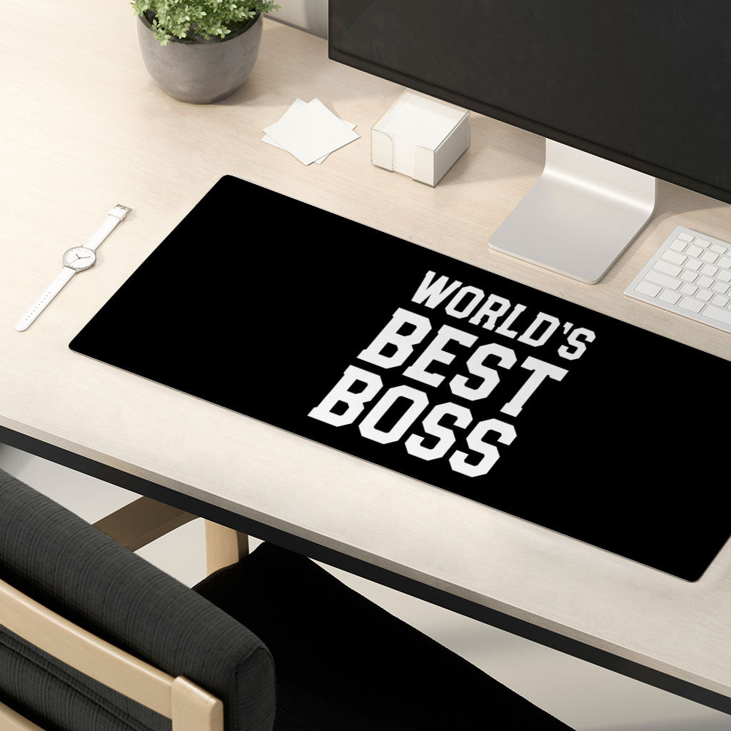 Boss Desk Mat - Gift Desk Pad - Cool Laptop Desk Mat