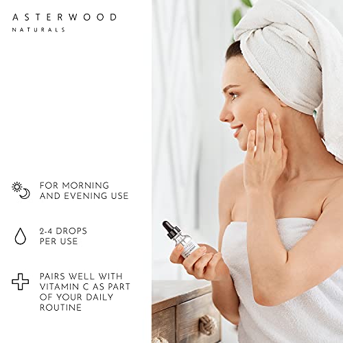 Asterwood Naturals Pure Hyaluronic Acid Serum for Face; Plumping