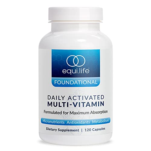 Equilife - Daily Activated Multi-Vitamin, 21 Essential Vitamins & Minerals, Antioxidant-Rich Formula, Supports Immunity, May Help Boost Energy & Improve Mood, Supports Overall Health (30 Servings)