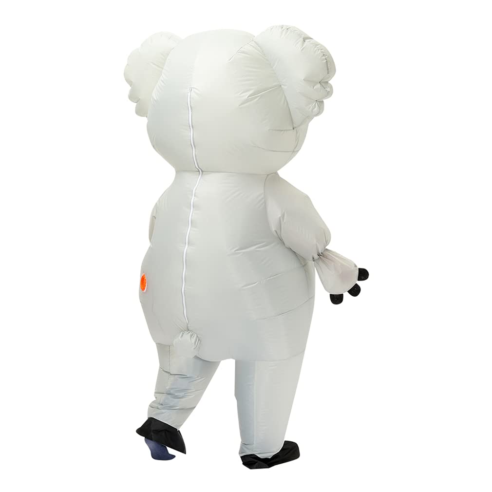 Arokibui Koala Inflatable Costume Adult Funny Blow up Costume Fancy Dress Costume Cosplay Party Christmas Halloween Costume