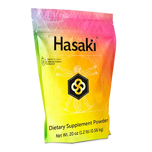 Sanki Global Vanilla Hasaki Dietary Supplements Powder is a Japanese-Origin Product for Protecting Gut Health and Nutrition. Net Weight 20 Ounces (1.2 pounds), 0.49 Ounces of Protein per dose