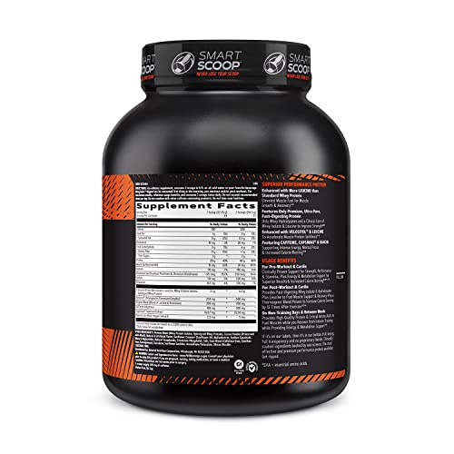 GNC AMP Wheybolic Ripped | Targeted Muscle Building and Workout Support Formula | Pure Whey Protein Powder Isolate with BCAA | Gluten Free | 22 Servings | Chocolate Peanut Butter