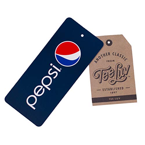 Tee Luv Diet Pepsi Shirt - Retro Pepsi Logo Graphic Tee (Graphite Heather) (L)