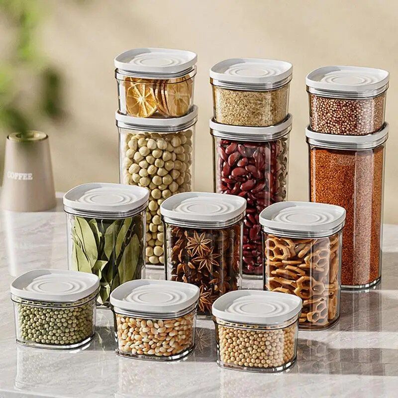 Modern Transparent Food Storage Containers