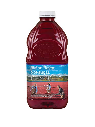 Ocean Spray Diet Cranberry Grape Juice Drink, 64 FL Oz Bottle (Pack of 8)