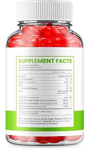 SlimLife Keto ACV Gummies - Official - Keto Slim Life Evolutions Weight Loss ACV Advanced Formula Shark Plus Tank Apple Cider Vinegar Dietary Supplement B12 Beet Root Juice Men Women (60 Gummies)