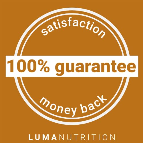 Luma Nutrition Saffron Extract Capsules - Premium Saffron Supplements - 88.50 mg Pure Saffron Pills - Mood Support - Eye Support - Made in The USA - 60 Capsules