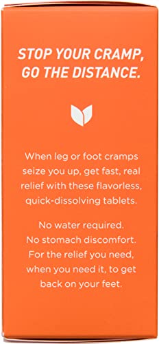 Hyland's Naturals Leg Cramp Tablets, Natural Relief of Calf, Leg and Foot Cramp, Quick Dissolving Tablets, 100 Count