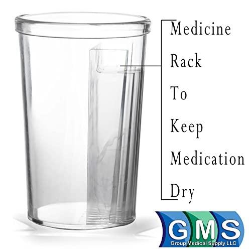 GMS Pill Taker's Cup for Easy Swallowing of Medication, Vitamins, Supplements, and Other Pills (Great for Use of All Ages)