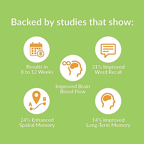 CocoaVia Memory+ Brain Supplement, 90 Day, 750 mg Cocoa Flavanols, Memory & Brain Booster, Vegan, Plant Based, Gluten Free, 270 Capsules