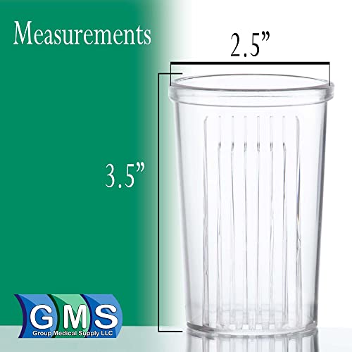 GMS Pill Taker's Cup for Easy Swallowing of Medication, Vitamins, Supplements, and Other Pills (Great for Use of All Ages)