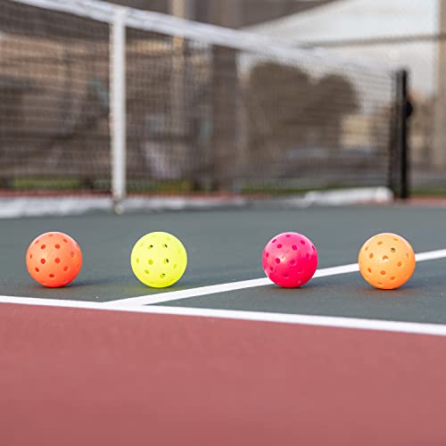 Franklin Sports Outdoor - X-40 Pickleball Balls - USA (USAPA) Approved - 12 Pack Outside - Optic Yellow - US Open Ball