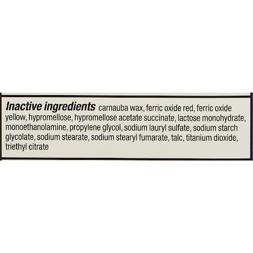 Amazon Basic Care Omeprazole Delayed Release Tablets 20 mg, Treats Frequent Heartburn, Acid Reducer, Heartburn Medicine, 42 Count (Pack of 1)