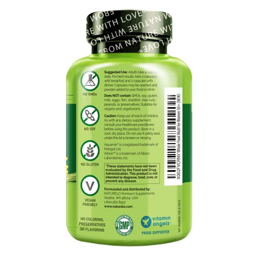 NATURELO Whole Food Multivitamin for Women 50+ (Iron Free) with Vitamins, Minerals, & Organic Extracts - Supplement for Post Menopausal Women Over 50 - No GMO - 120 Vegan Capsules