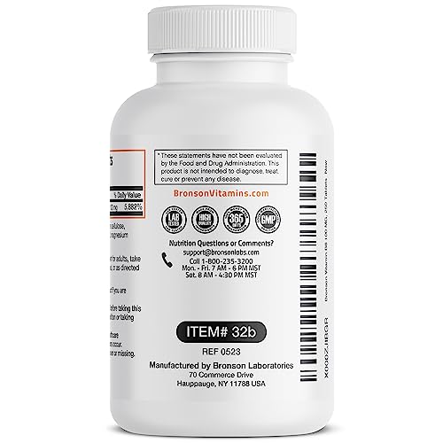 Vitamin B6 100 mg Premium Vitamin B6 Supplement – Promotes Protein Metabolism and Immune Function - 250 Tablets