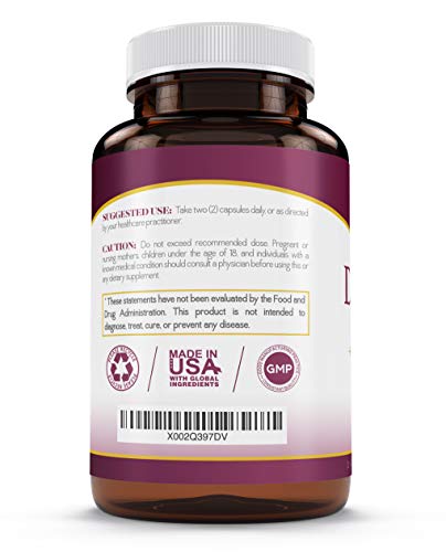 PrimaVita D-Mannose Supplement 800mg, D-Mannose Capsule with Cranberry, Dandelion Extract and Vitamin C, Support Overall Immunity, 120 Vegan Capsule