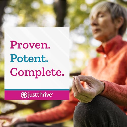 Just Thrive Vitamin K2-7 - Bone, Brain, and Heart Health K2 Vitamin Supplement, 60 Capsules