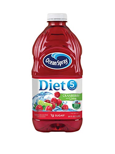 Ocean Spray Diet Cranberry with Lime Juice Drink, 64 FL Oz Bottle