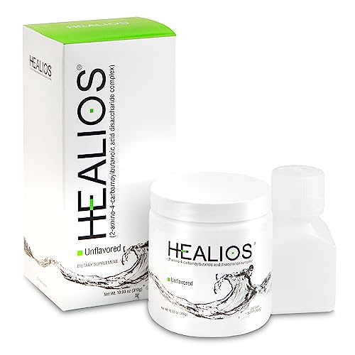 Healios Unflavored Oral Health and Dietary Supplement, Powder Form, Naturally Sourced L-Glutamine Trehalose L-Arginine, 10.93 Ounces