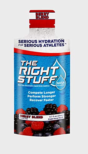 The Right Stuff electrolyte drink additive Std - Retail 3-pouch box - Berry Blend