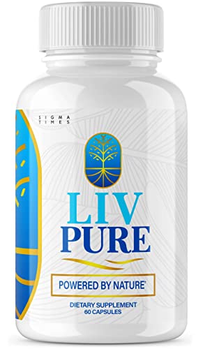 Liv Pure Capsules Liver Detox, LivPure Powered by Nature Supplement an