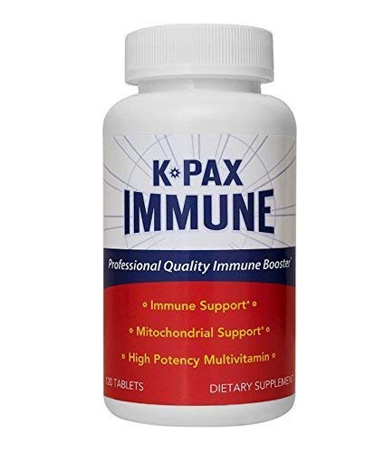 KPAX Immune, High Potency Mitochondrial Energy Supplement - Comprehensive Antioxidant Multivitamin 120 Tablets