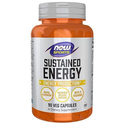 Sustained Energy, 90 Veg Capsules, Now Foods