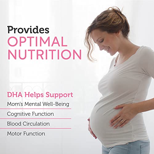 Zahler Prenatal Vitamin with DHA & Folate - DHA Supplements & Prenatal Multivitamin for Mother and Child - Kosher Prenatal DHA Prenatal Vitamins with Iron, Pre Natal Softgels 60 Count