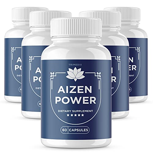 Trimedix (5 Pack) Aizen Power - Aizen Power for Men, Aizen Power Supplement, Male, Aizen Power Men Enhancement, Aizen Power Pills, Aizen Power Plus, AizenPower, 24, for 150 Days