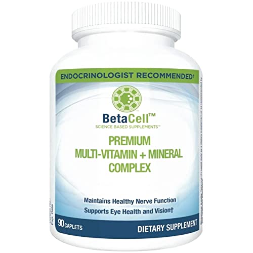 BETACELL Multivitamin Mineral Complex - Multivitamin for Men and Women - Vitamin Supplements - Pure Encapsulations Multivitamin - Vitamin and Health Supplement - Eye Vitamins - 90 Capsules