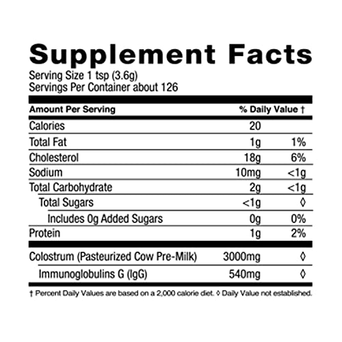 Surthrival: Naturally Flavored Colostrum Powder, Chocolate (16oz), Immune Optimization & Recovery, Powdered Dietary Supplement, Gut Health, Immune Support, Keto Friendly