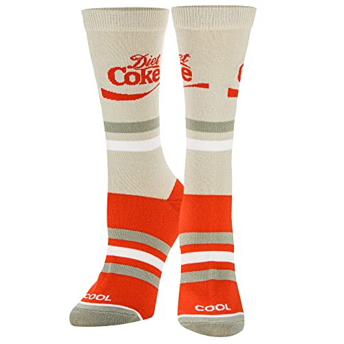 Cool Socks, Diet Coke, Coca-Cola Socks for Women, Fun, Cute Novelty Print Medium