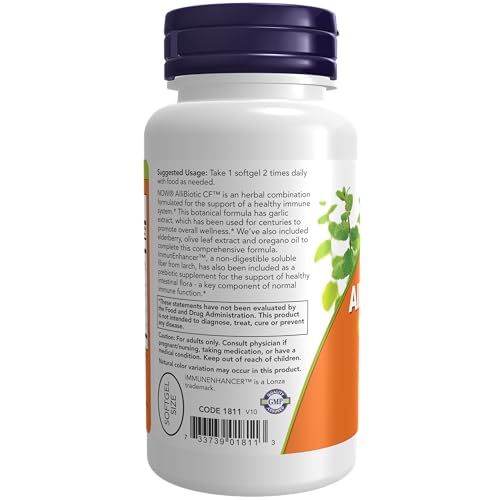 NOW AlliBiotic CF, 60 Softgels, Foods