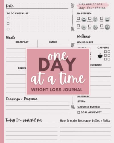 Weight Loss Journal for Women: 12-Week Weight Loss Tracker Journal - Fun & Interactive Food & Fitness Planner for Weight Loss and Diet Plans With Daily Motivation