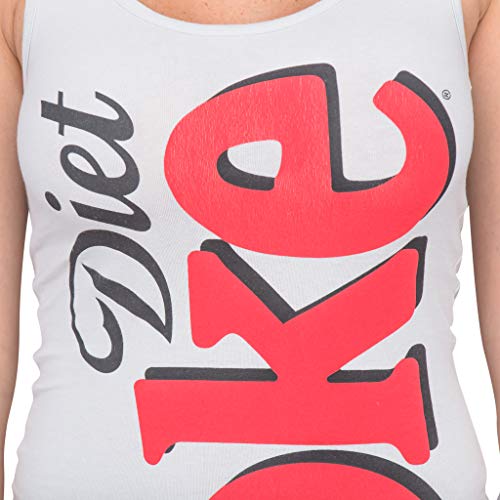 Coca-Cola Diet Coke Juniors Women's Tank Dress Gray