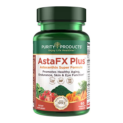 Purity Products AstaFX Plus - Astaxanthin Super Formula - 30 Day Suppl